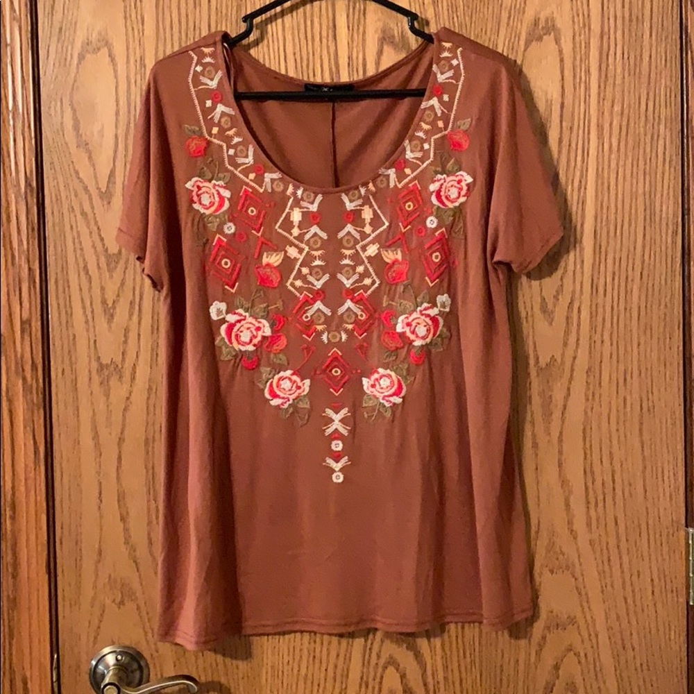 Embroidered Top